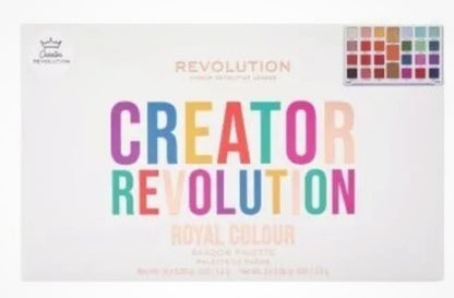 MAKEUP REVOLUTION Creator Revolution Eyeshadow Palette Royal Colour Eyeshadow Palette