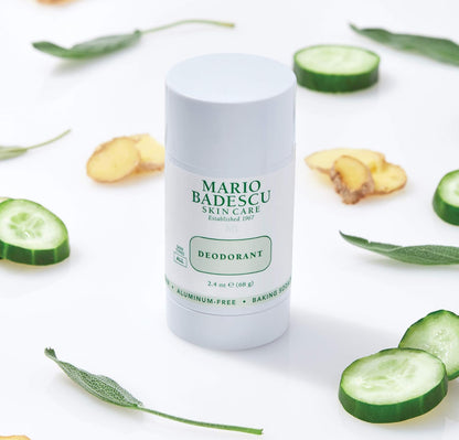 Mario Badescu Deodorant Infused with Skin-Loving Botanicals | Aluminum and Baking Soda-Fre