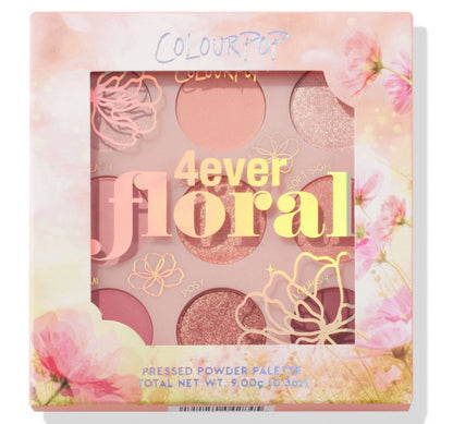 Colourpop 4Ever Floral Eyeshadow Palette