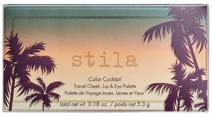 Stila Color Cocktail Travel Cheek, Lip & Eye Palette in Tequila Sunrise