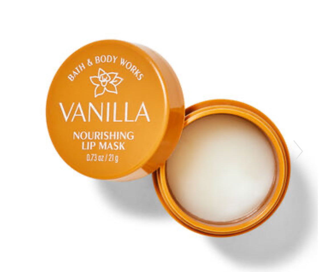 Bath & Body Works Vanilla Nourishing Lip Mask- Plump