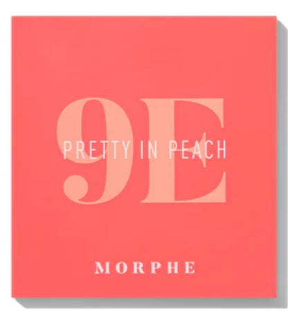 Morphe 9E Pretty in Peach Eyeshadow Palette