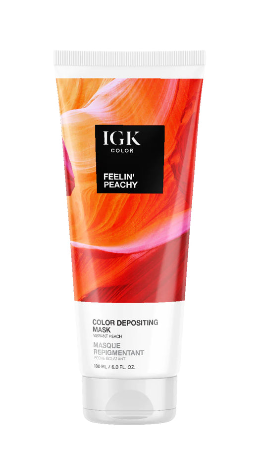 IGK Feelin’ Peachy Color Depositing Hair Mask